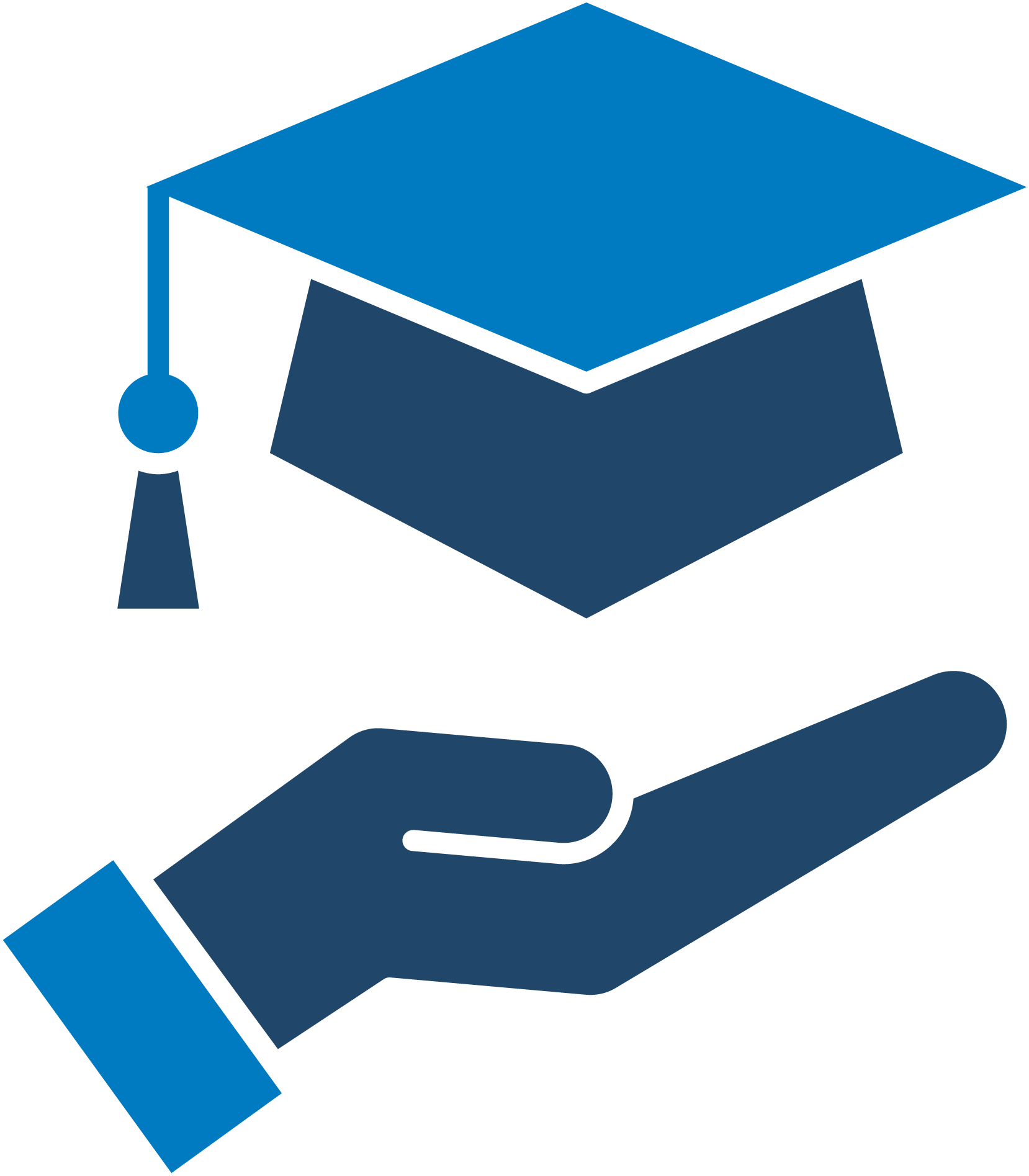 college volunteer icon